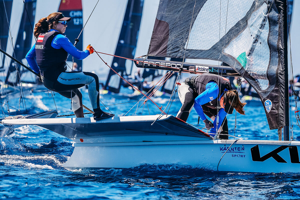 Donner LaFrance Berger - HYERES 260420 (c) FFVoile  SailingEnergy