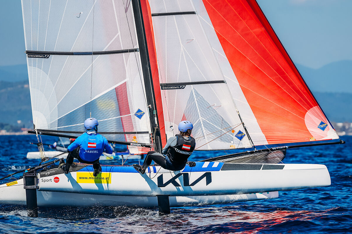 Haberl Stamminger - HYERES 260420 (c) FFVoile  SailingEnergy