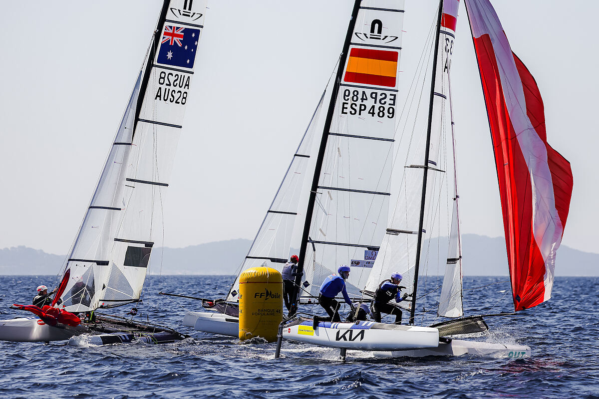 Haberl Stamminger - HYERES 260421 (c) FFVoile  SailingEnergy
