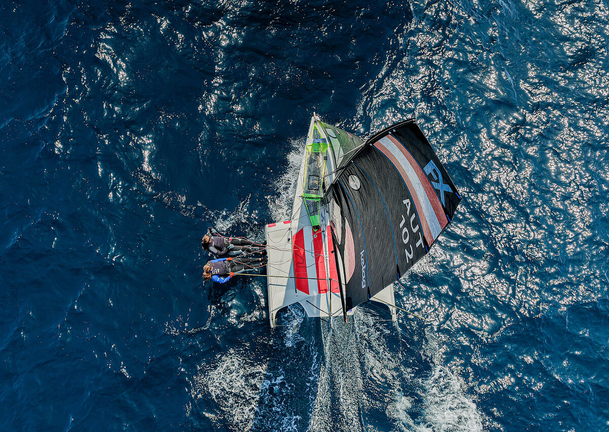 Donner LaFrance Berger - HYERES 260421 (c) FFVoile  SailingEnergy