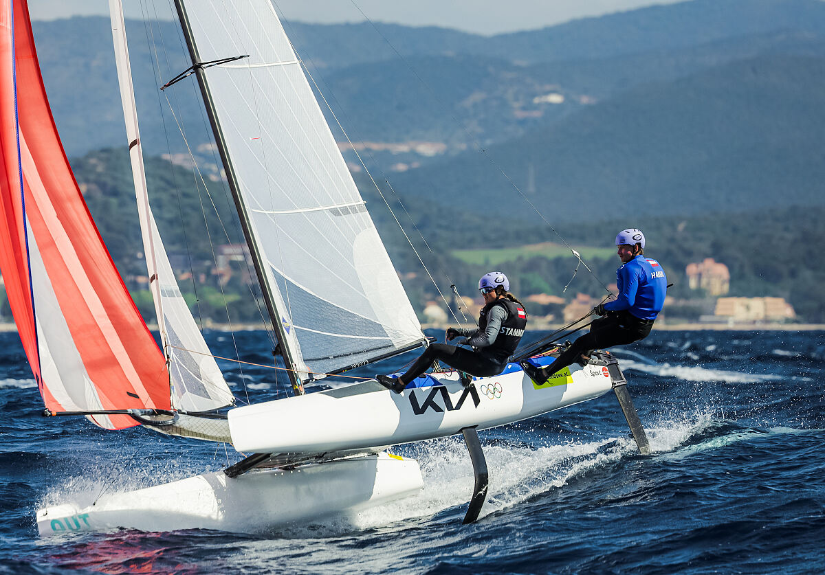 Haberl Stamminger - HYERES 260423 (c) FFVoile  SailingEnergy