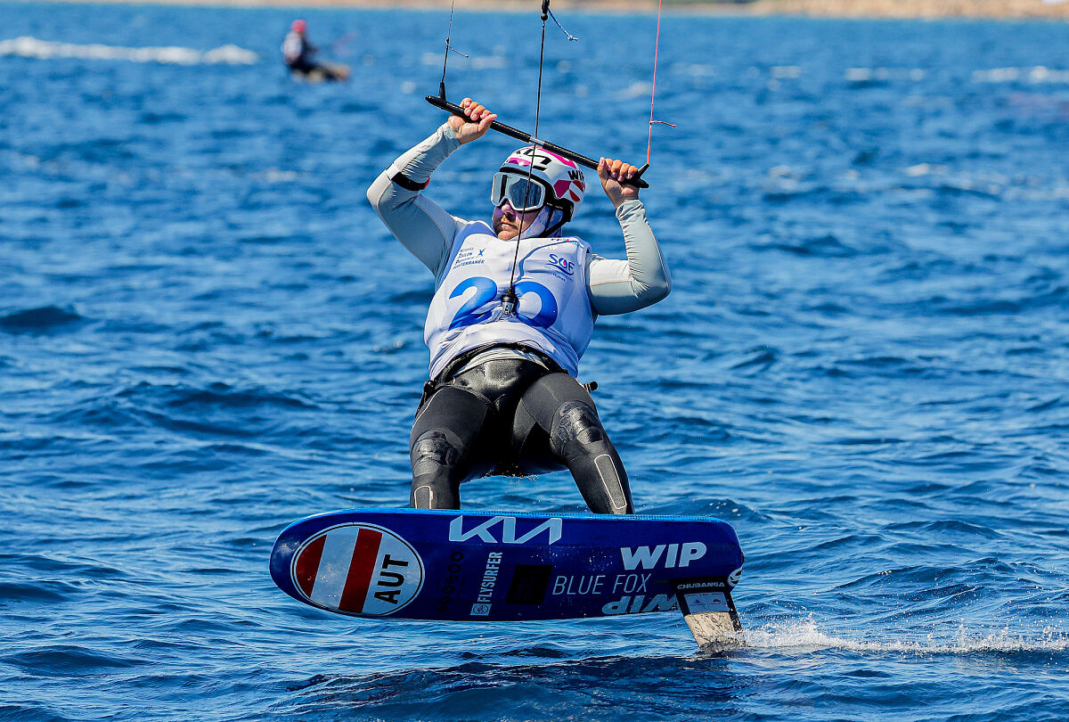 Valentin Bontus - HYERES 260424 (c) FFVoile  SailingEnergy