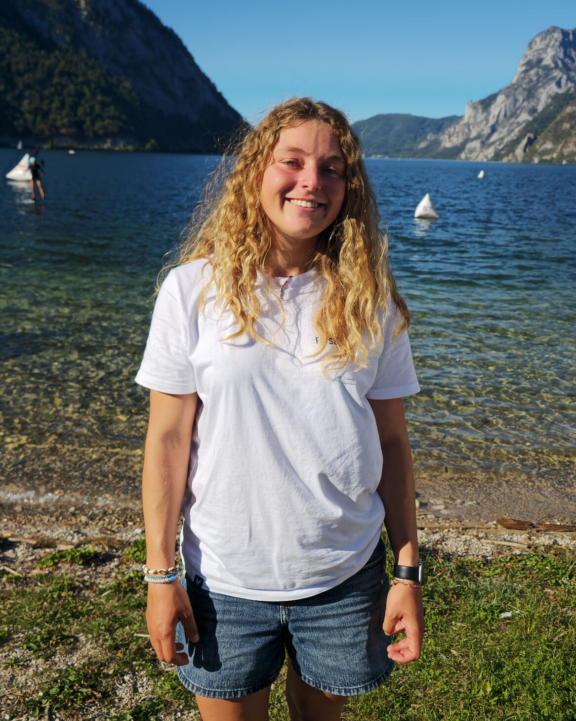 Viola Lippitsch am Traunsee