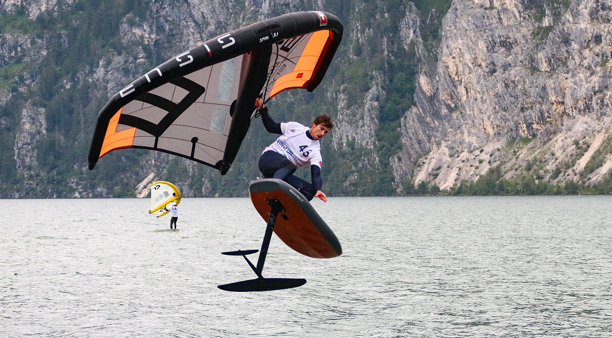 Wingfoil am Traunsee