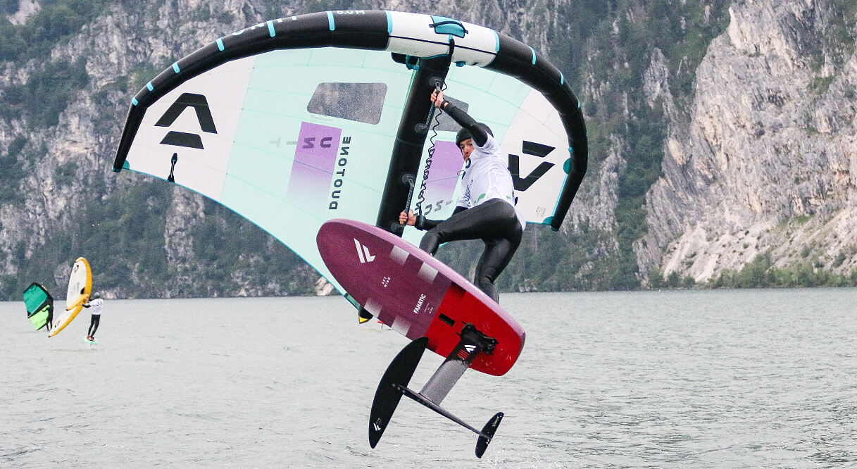 Wingfoil am Traunsee